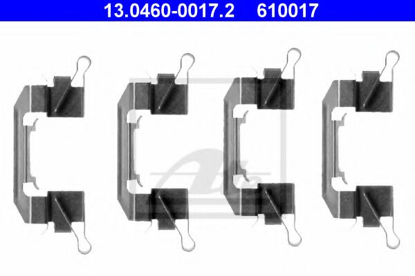 13.0460-0017.2 ATE Brake System Accessory Kit, disc brake pads