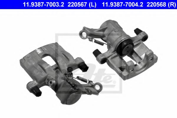 11.9387-7004.2 ATE Brake System Brake Caliper