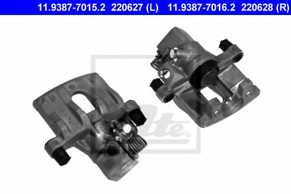 11.9387-7016.2 ATE Brake System Brake Caliper