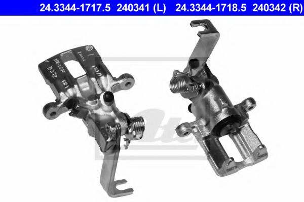 24.3344-1717.5 ATE Brake System Brake Caliper