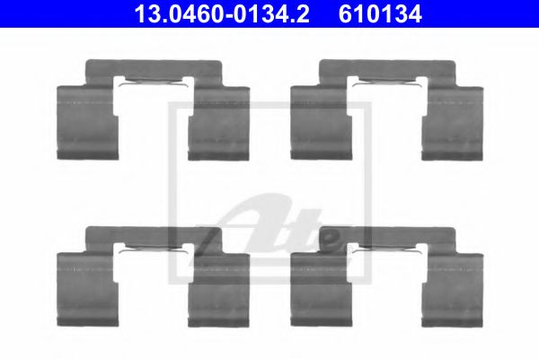 13.0460-0134.2 ATE Brake System Accessory Kit, disc brake pads