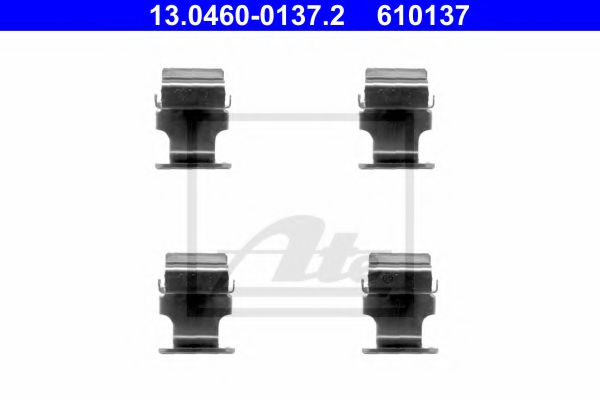 13.0460-0137.2 ATE Brake System Accessory Kit, disc brake pads