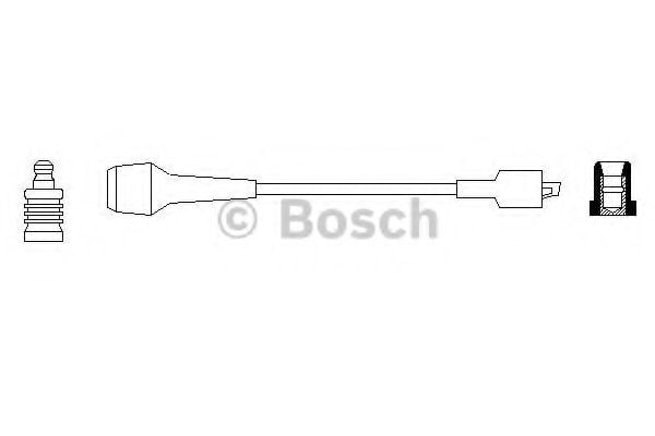 0 986 356 212 BOSCH Ignition System Ignition Cable