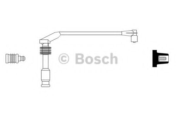 0 986 356 249 BOSCH Ignition System Ignition Cable