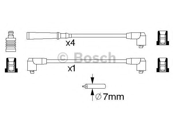 0 986 356 790 BOSCH Ignition Cable Kit
