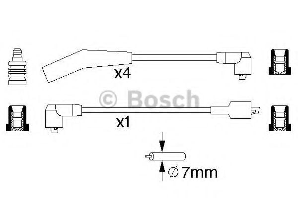 0986357094 BOSCH Ignition Cable Kit