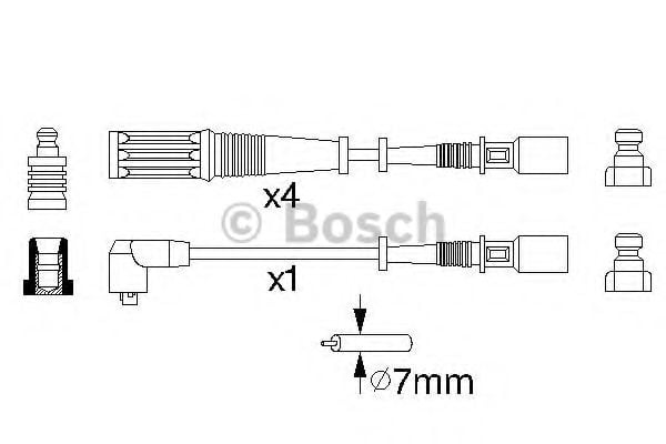 0 986 357 130 BOSCH Ignition Cable