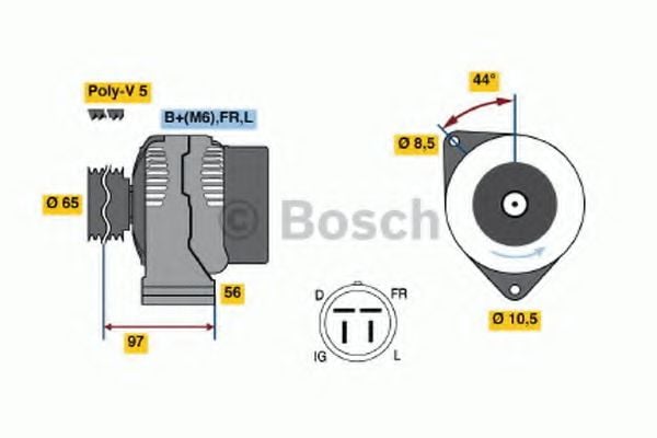 BOSCH 0 123 115 009