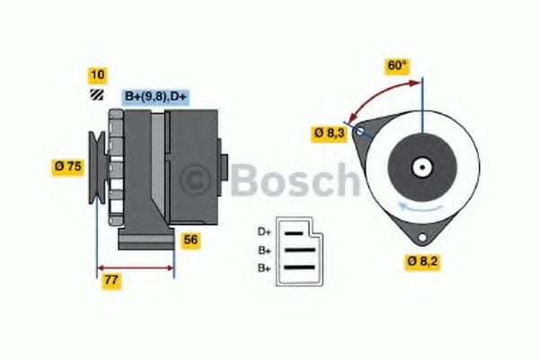 BOSCH 0 986 031 040