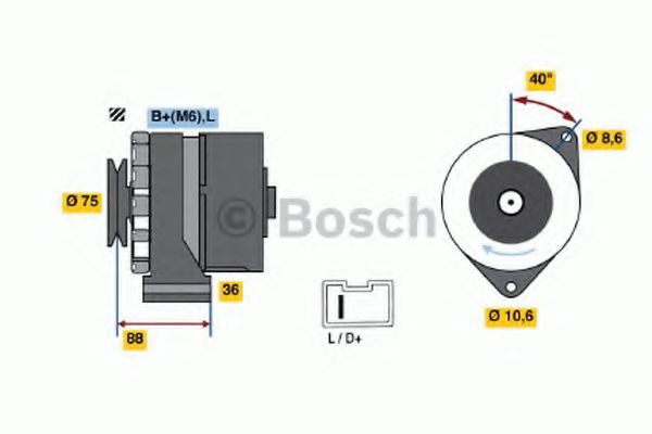 BOSCH 0986032301