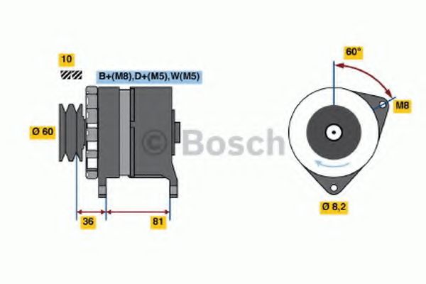BOSCH 0986034140