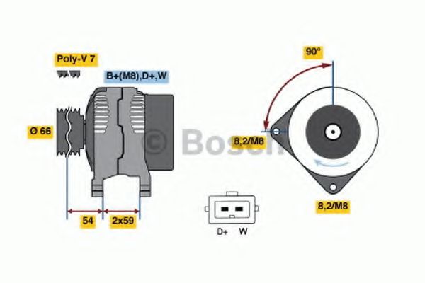 BOSCH 0986040840