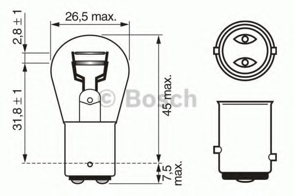 Bulb, brake-/taillight