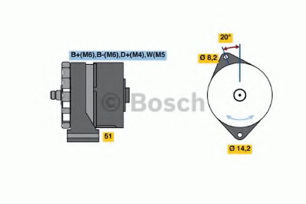 BOSCH 6 033 GB3 014