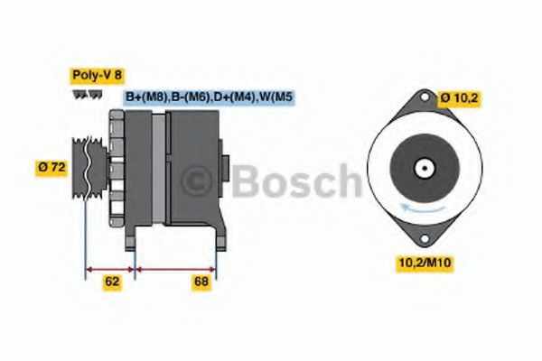 BOSCH 6 033 GB3 035