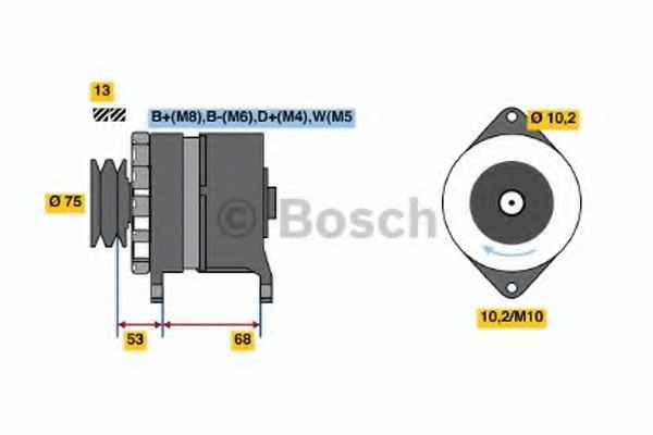 BOSCH 6 033 GB3 036