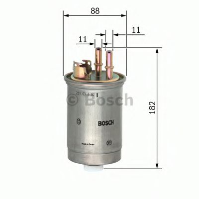 0450906452 BOSCH Fuel filter