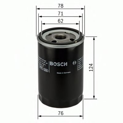 0 451 103 340 Lubrication Oil Filter