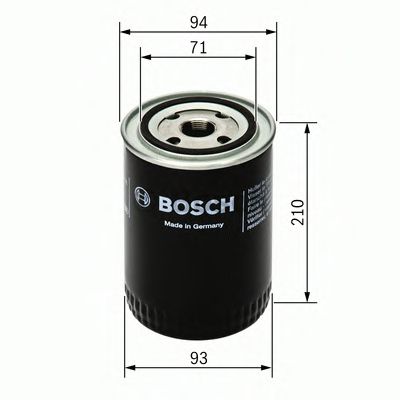0 451 105 067 BOSCH Lubrication Oil Filter