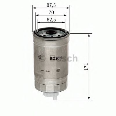 F 026 402 013 BOSCH Fuel filter