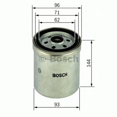 F 026 402 037 BOSCH Fuel filter