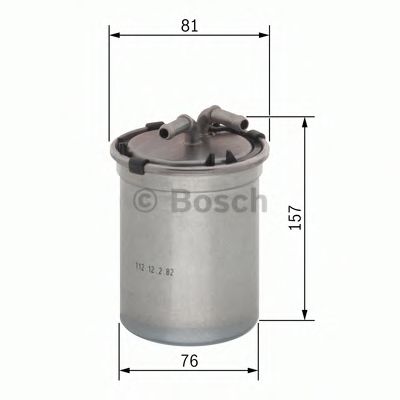 F 026 402 086 BOSCH Fuel filter