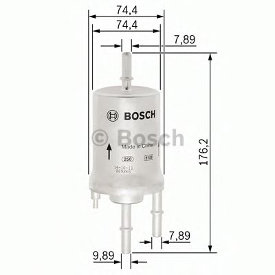 F 026 403 003 BOSCH Fuel filter
