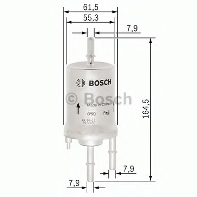 F 026 403 013 BOSCH Fuel filter