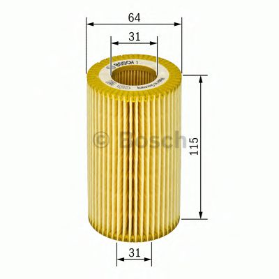 F 026 407 070 BOSCH Lubrication Oil Filter