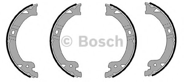 F 026 008 021 BOSCH Brake Shoe Set, parking brake