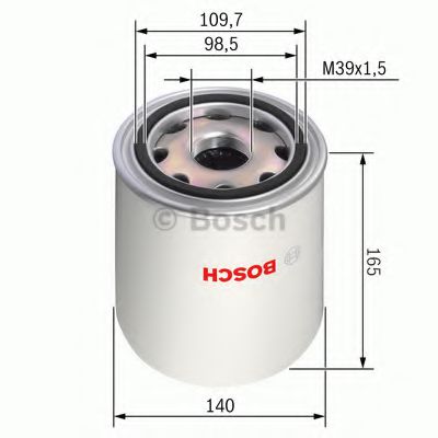 0 986 628 254 BOSCH Air Dryer Cartridge, compressed-air system
