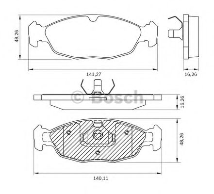 BOSCH 0 986 BB0 266
