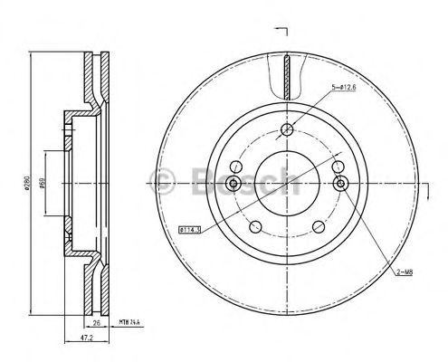 BOSCH 0 986 BB4 320