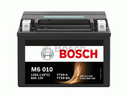 0 092 M60 100 BOSCH Starter Battery; Starter Battery
