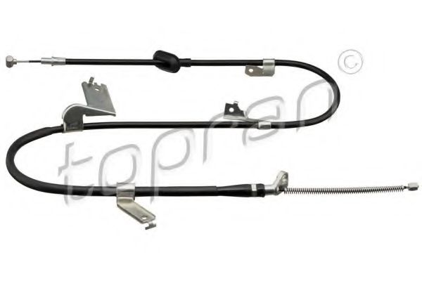208 043 TOPRAN Exhaust System Exhaust Pipe