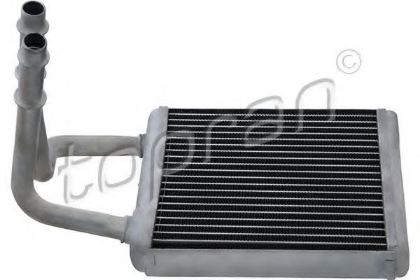 407 755 TOPRAN Heat Exchanger, interior heating