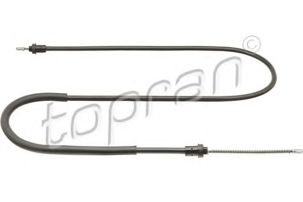 700 937 TOPRAN Cable, parking brake