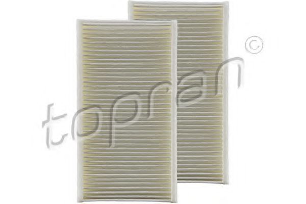 502 114 TOPRAN Heating / Ventilation Filter, interior air