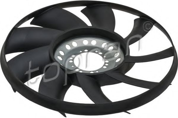 501 853 TOPRAN Fan Wheel, engine cooling