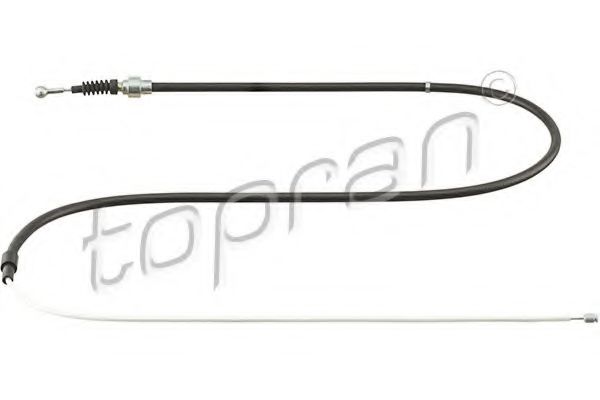 111 003 TOPRAN Wheel Suspension Joint Bearing, connector rod