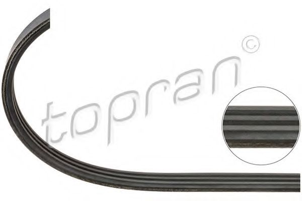 407 916 TOPRAN V-Ribbed Belts