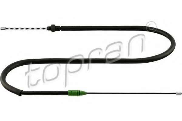 700 938 TOPRAN Brake System Cable, parking brake