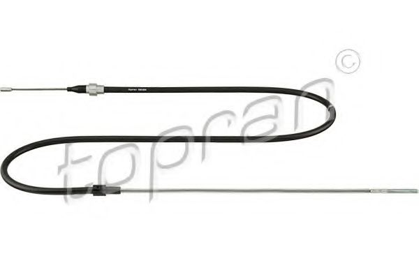 108 604 TOPRAN Cable, parking brake