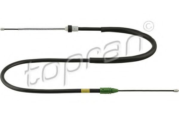 700 919 TOPRAN Cable, parking brake