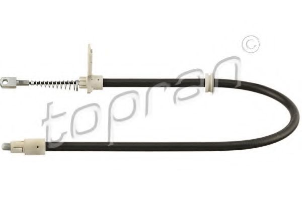408 402 TOPRAN Cable, parking brake