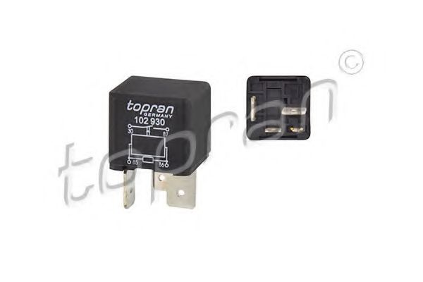 102 930 TOPRAN Fuel Supply System Relay, fuel pump