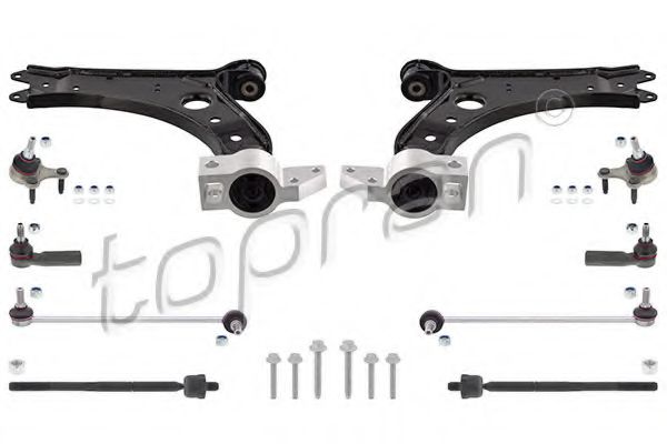 115 799 TOPRAN Exhaust System Middle Silencer