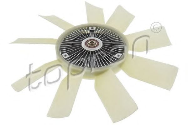 408 633 TOPRAN Clutch, radiator fan