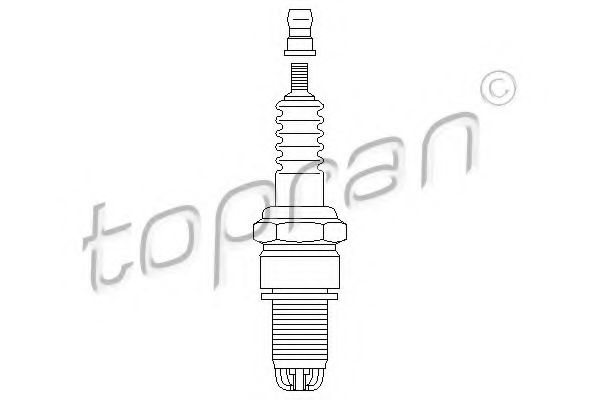 107 124 TOPRAN Spark Plug