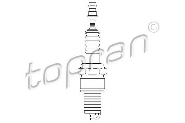 109 950 TOPRAN Full Gasket Set, engine